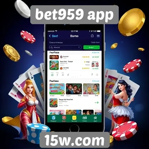 Diferenciais do cassino online bet959 app